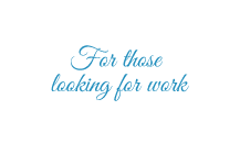 お仕事をお探しの方へ